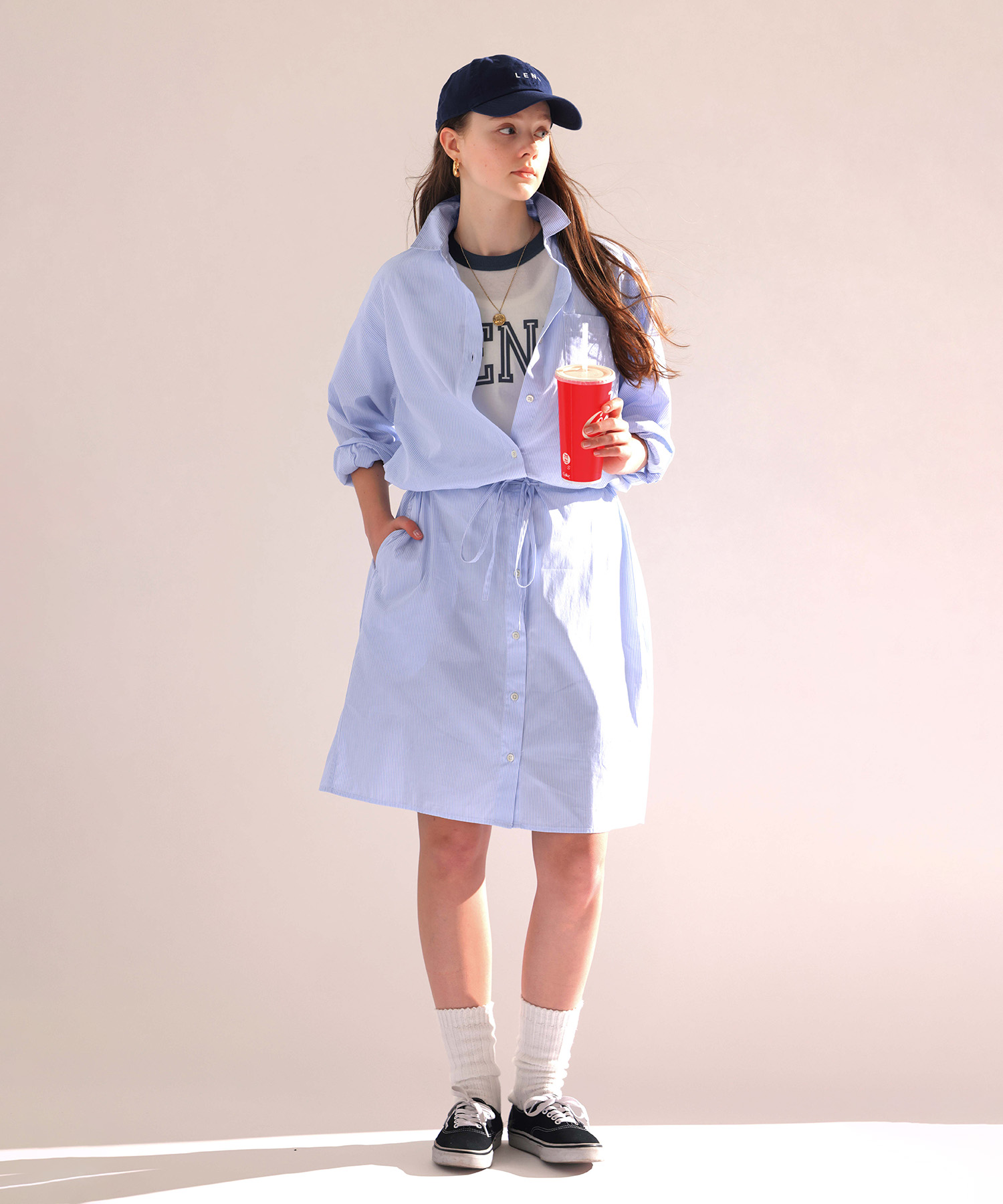 【CLUÉL CAPSULE COLLECTION】SHIRTS DRESS