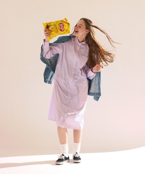 【CLUÉL CAPSULE COLLECTION】SHIRTS DRESS