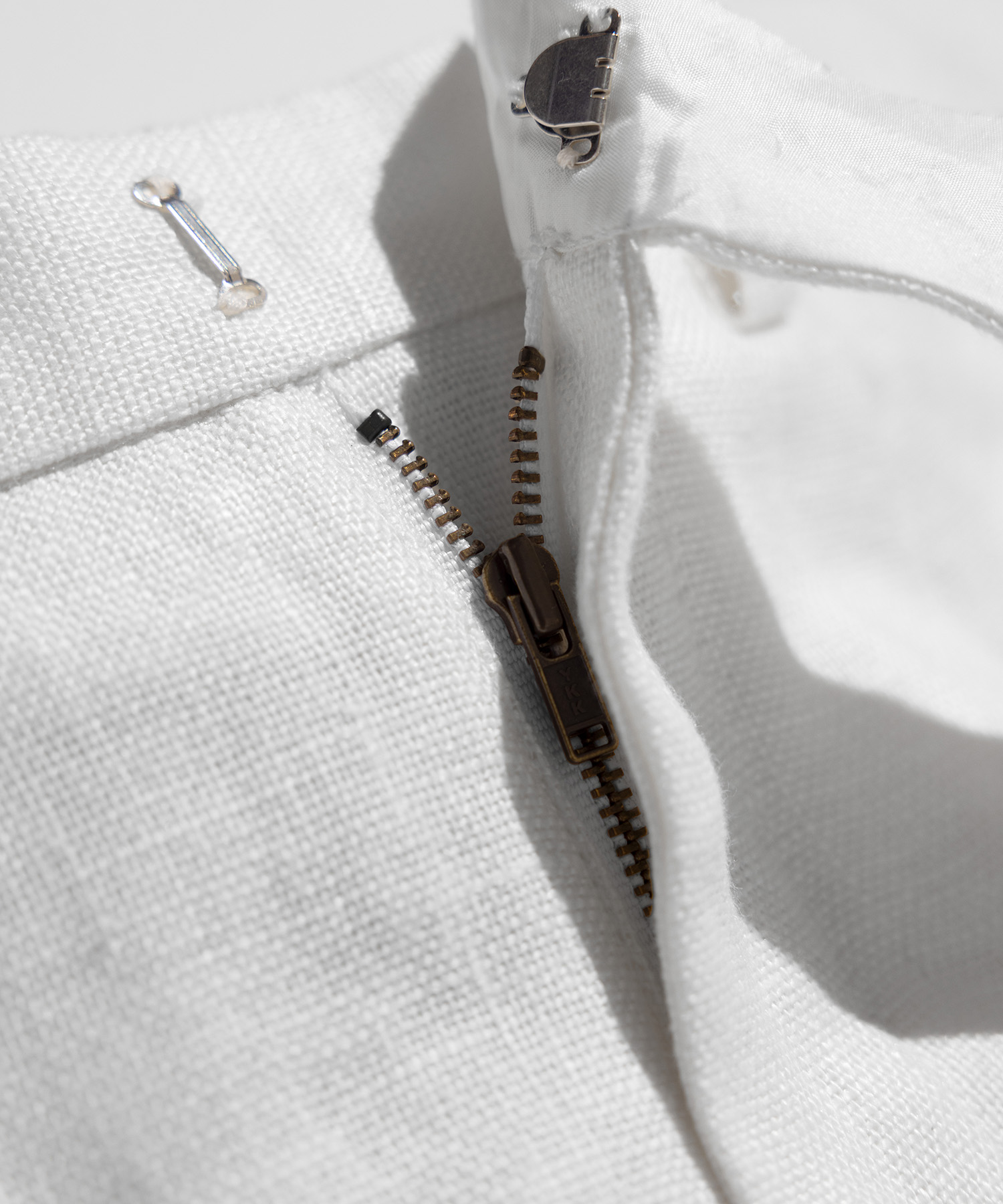 FRENCH WORK HEVY LINEN TROUSERS