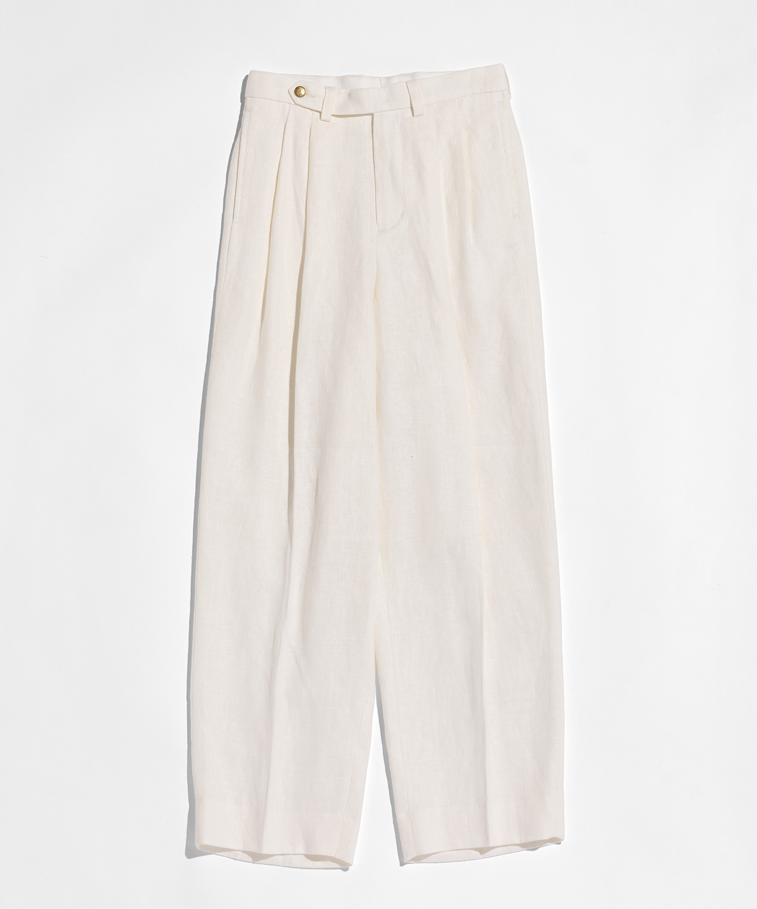 FRENCH WORK HEVY LINEN TROUSERS