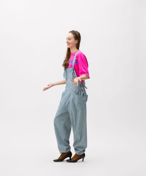 LIGHT HICKORY SALOPETTES