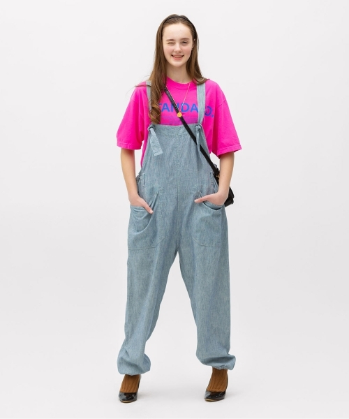 LIGHT HICKORY SALOPETTES