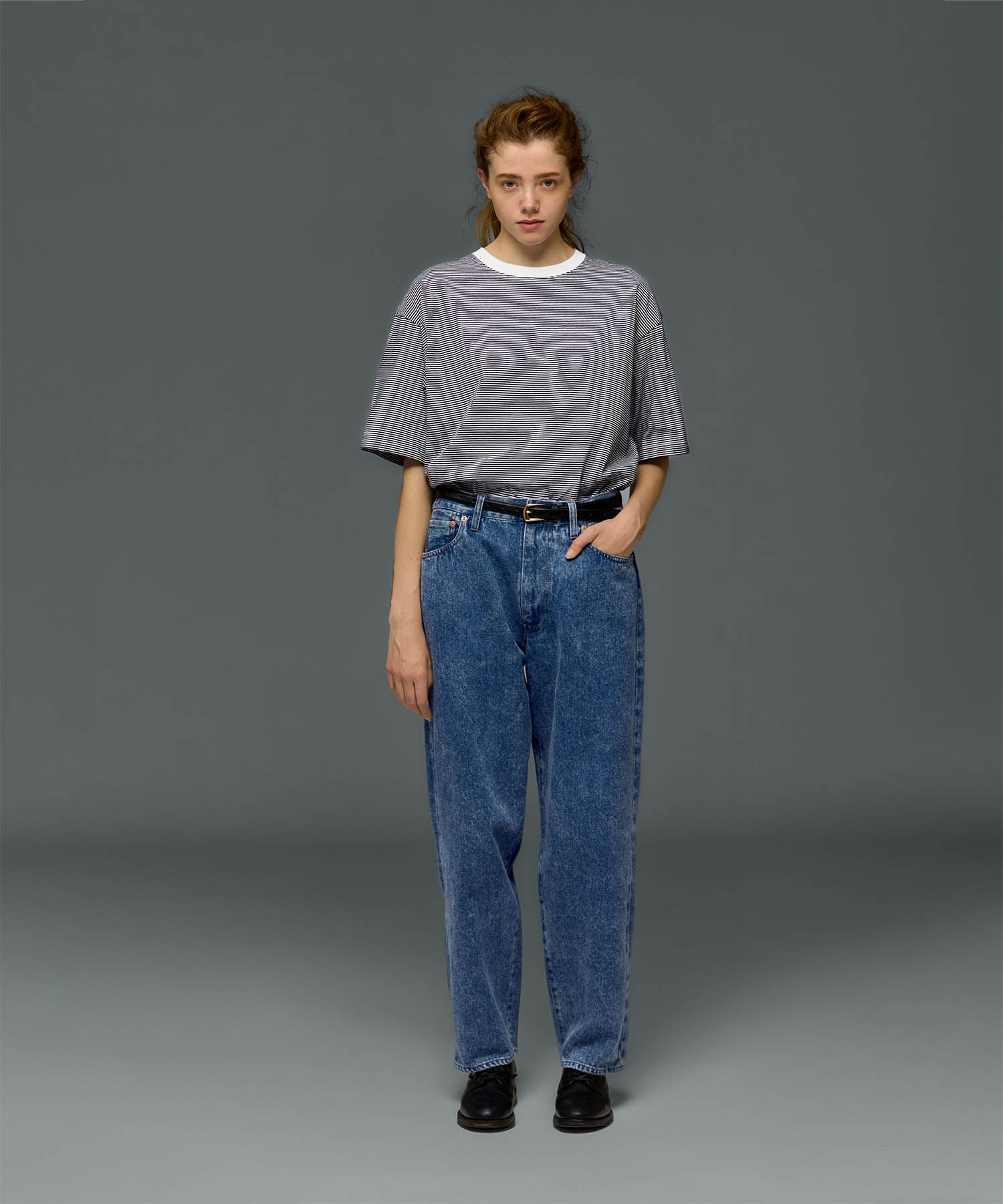 LOOSE TAPERED JEANS with KELEN