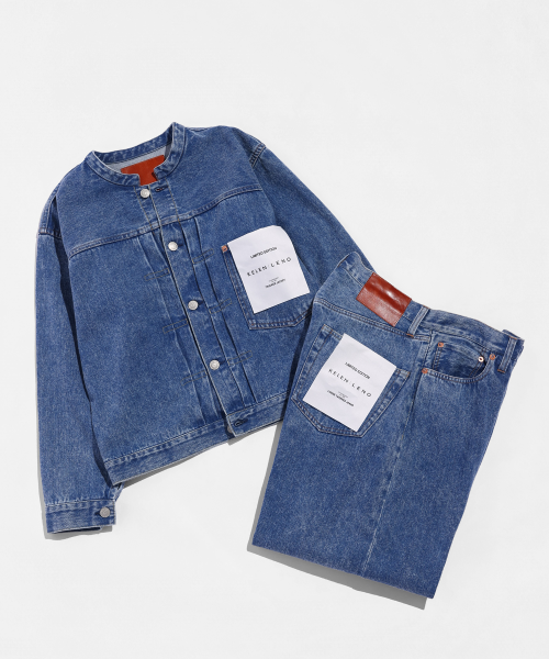 LOOSE TAPERED JEANS with KELEN