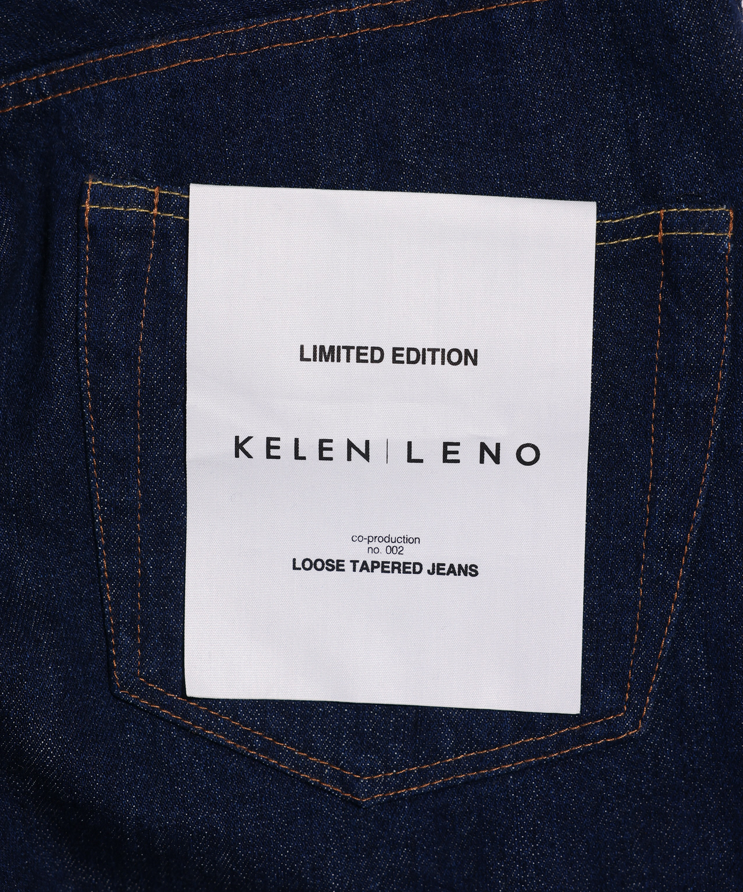 LOOSE TAPERED JEANS with KELEN
