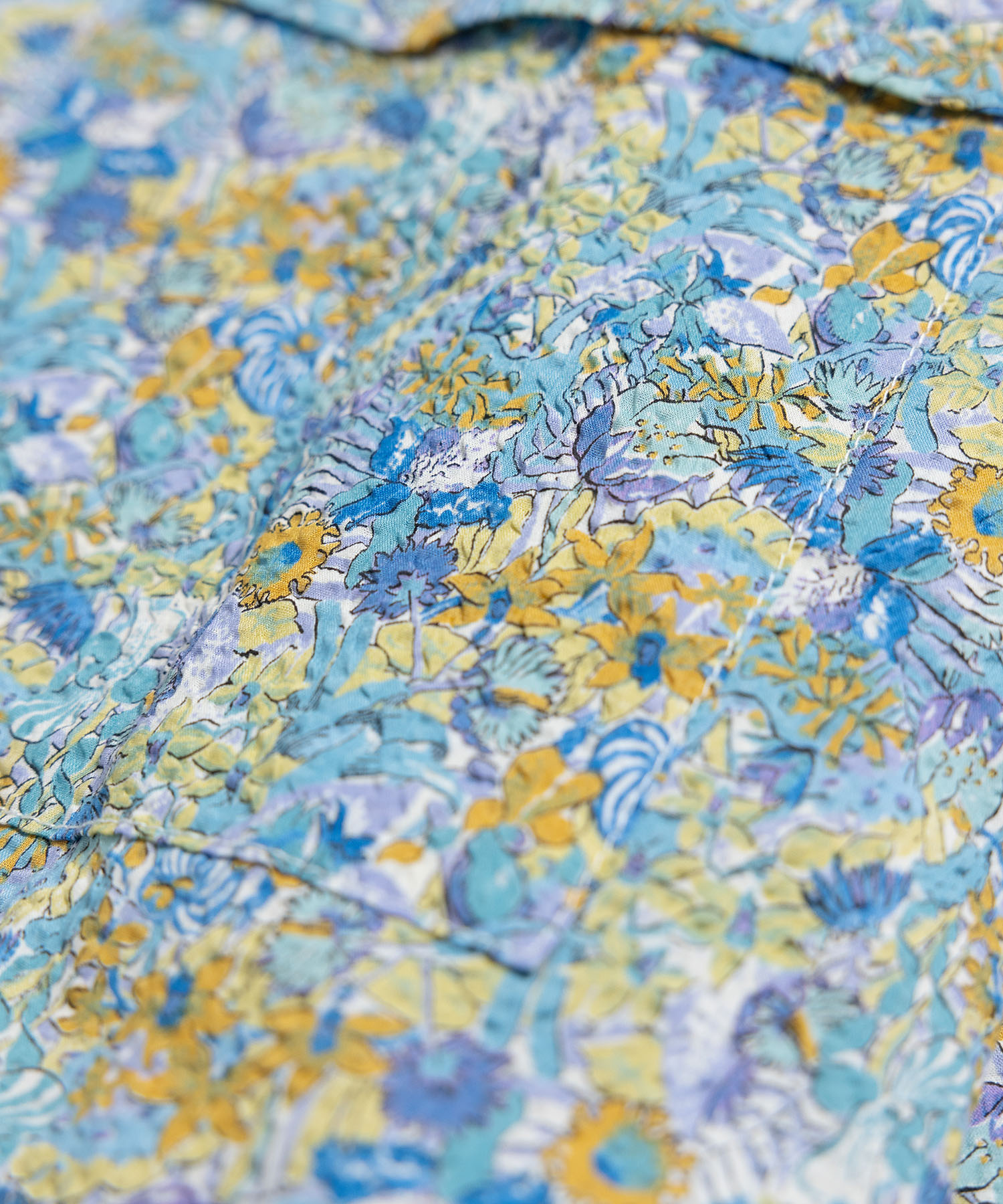 【LIBERTY PRINT】 OPEN COLLAR SHIRTS