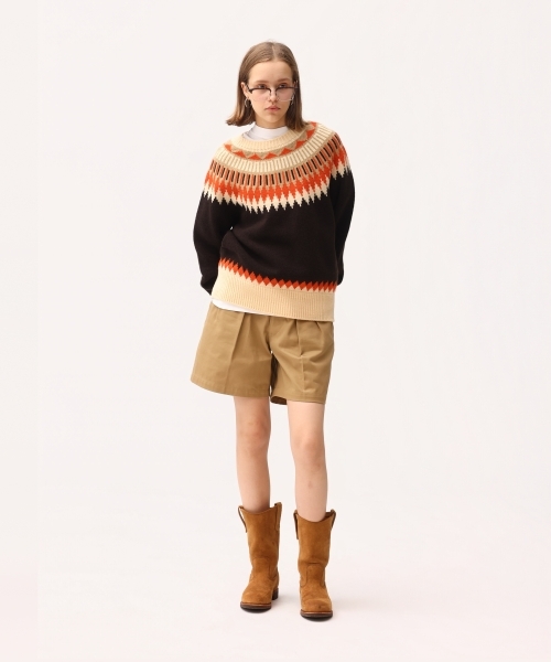 EXTRA FINE LAMB FAIR ISLE SWEATER