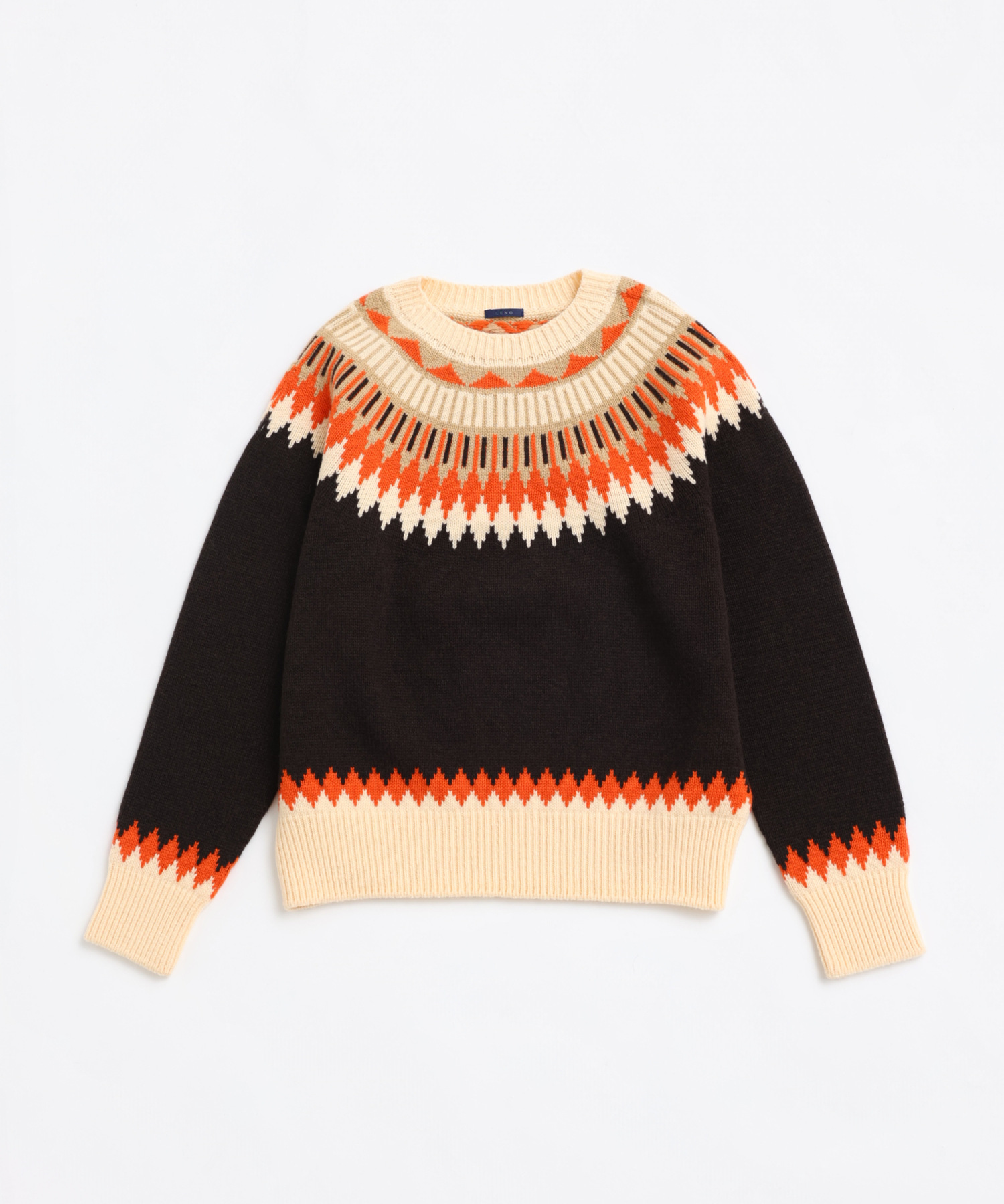 EXTRA FINE LAMB FAIR ISLE SWEATER