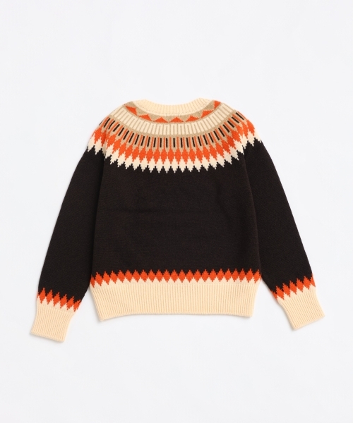 EXTRA FINE LAMB FAIR ISLE SWEATER