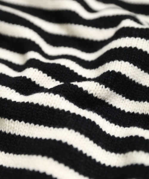 EXTRA FINE LAMBSWOOL SWEATER with MIYAKO TAKAYAMA
